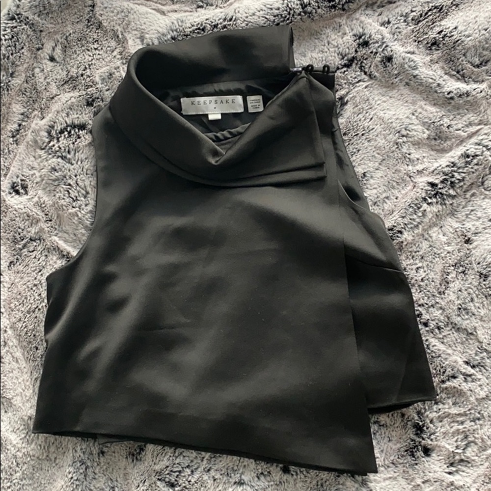 Keepsake the Label Black Layered Top